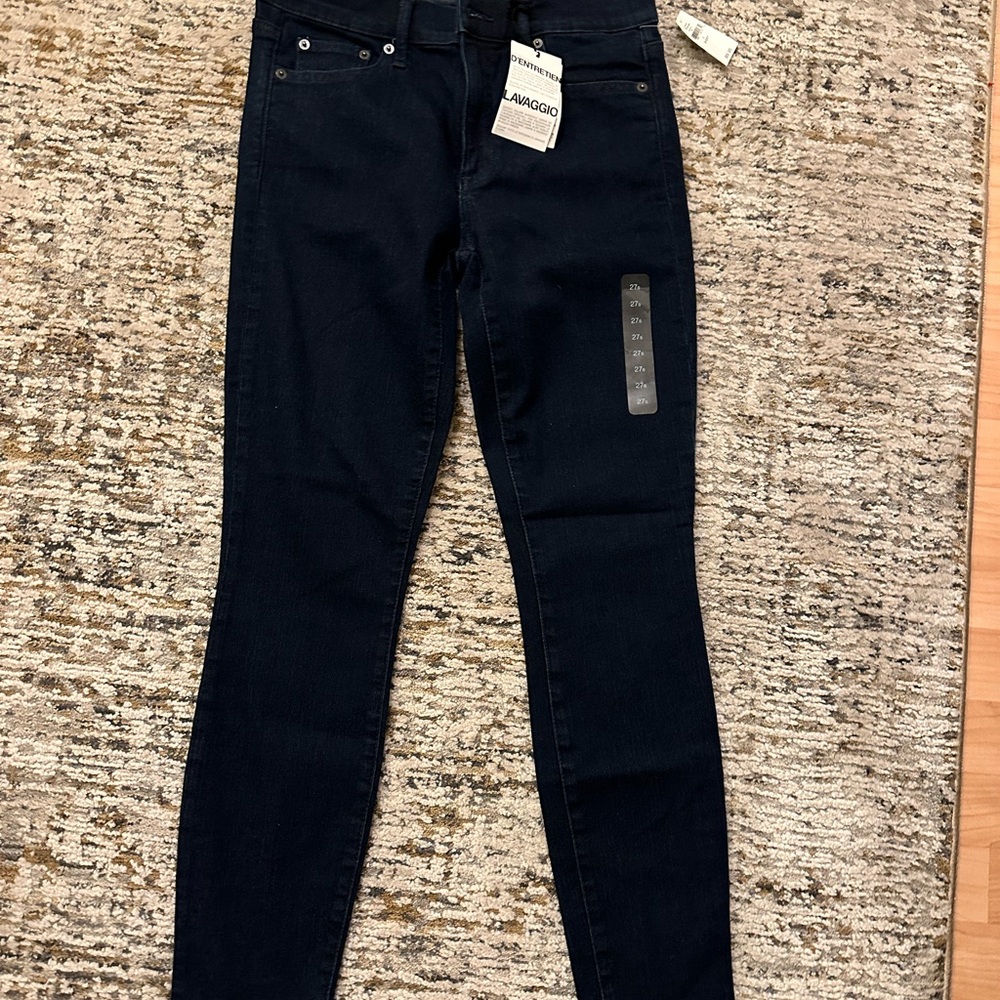 GAP Dark Navy Skinny Jeans with Tapered Leg